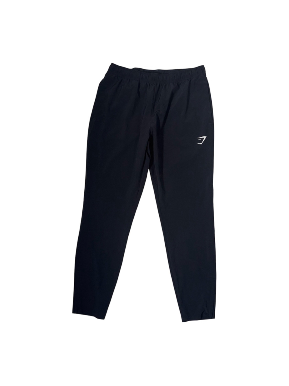 Gymshark Arrival Woven Joggers Size M Black White Athletic Pants